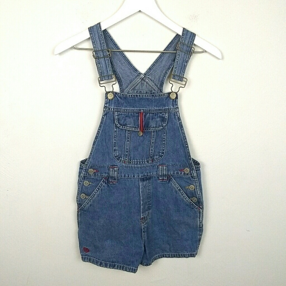 Melville Bibs Jeans shorts, sz XS